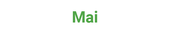 Mai﻿