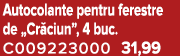 Autocolante pentru ferestre de „Cr ciun”, 4 buc. C009223000 31,99