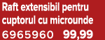 Raft extensibil pentru cuptorul cu microunde 6965960 99,99