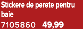 Stickere de perete pentru baie 7105860 49,99