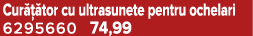 Cur  tor cu ultrasunete pentru ochelari 6295660 74,99