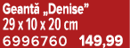 Geant „Denise” 29 x 10 x 20 cm 6996760 149,99