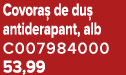 Covora de du  antiderapant, alb C007984000 53,99