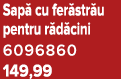 Sap cu fer str u pentru r d cini 6096860 149,99