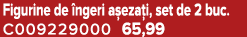 Figurine de ngeri a eza i, set de 2 buc. C009229000 65,99