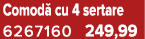 Comod cu 4 sertare 6267160 249,99