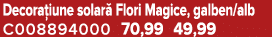 Decora iune solar Flori Magice, galben/alb C008894000 70,99 49,99