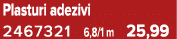 Plasturi adezivi 2467321 6,8/1 m 25,99
