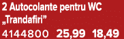 2 Autocolante pentru WC „Trandafiri” 4144800 25,99 18,49