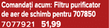 Comanda i acum: Filtru purificator de aer de schimb pentru 707850 7077921 51,99