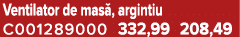 Ventilator de mas , argintiu C001289000 332,99 208,49