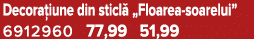 Decora iune din sticl „Floarea soarelui” 6912960 77,99 51,99