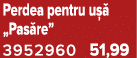 Perdea pentru u  „Pas re” 3952960 51,99