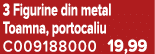 3 Figurine din metal Toamna, portocaliu C009188000 19,99