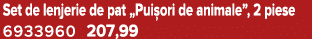Set de lenjerie de pat „Pui ori de animale”, 2 piese 6933960 207,99
