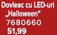 Dovleac cu LED uri „Halloween” 7680660 51,99