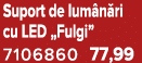 Suport de lum n ri cu LED „Fulgi” 7106860 77,99