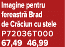 Imagine pentru fereastr Brad de Cr ciun cu stele P72036T000 67,49 46,99