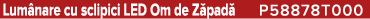 Lum nare cu sclipici LED Om de Z pad P58878T000