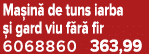 Ma in de tuns iarba  i gard viu f r  fir 6068860 363,99
