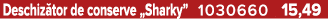 Deschiz tor de conserve „Sharky” 1030660 15,49