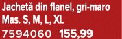 Jachet din flanel, gri maro Mas. S, M, L, XL 7594060 155,99