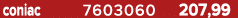 coniac 7603060 207,99