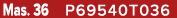 Mas. 36 P69540T036