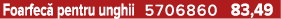 Foarfec pentru unghii 5706860 83,49