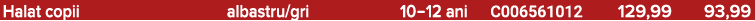 Halat copii albastru/gri 10–12 ani C006561012 129,99 93,99