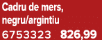 Cadru de mers, negru/argintiu 6753323 826,99