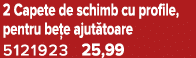 2 Capete de schimb cu profile, pentru be e ajut toare 5121923 25,99