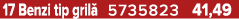 17 Benzi tip gril 5735823 41,49