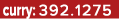 curry: 392.1275