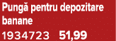 Pung pentru depozitare banane 1934723 51,99