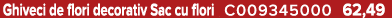 Ghiveci de flori decorativ Sac cu flori C009345000 62,49