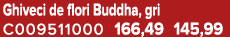 Ghiveci de flori Buddha, gri C009511000 166,49 145,99