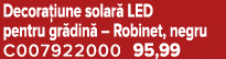 Decora iune solar LED pentru gr din  – Robinet, negru C007922000 95,99