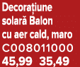 Decora iune solar Balon cu aer cald, maro C008011000 45,99 35,49