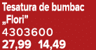 Tesatura de bumbac „Flori” 4303600 27,99 14,49