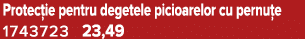 Protec ie pentru degetele picioarelor cu pernu e 1743723 23,49