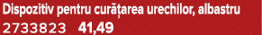 Dispozitiv pentru cur area urechilor, albastru 2733823 41,49