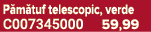 P m tuf telescopic, verde C007345000 59,99
