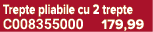 Trepte pliabile cu 2 trepte C008355000 179,99