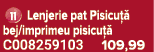 ￼ Lenjerie pat Pisicu  bej/imprimeu pisicu   C008259103 109,99
