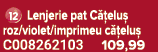 ￼ Lenjerie pat C elu  roz/violet/imprimeu c  elu  C008262103 109,99
