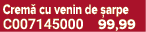 Crem cu venin de  arpe C007145000 99,99